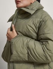 Emmy Padded Coat, Green (SAGE), large