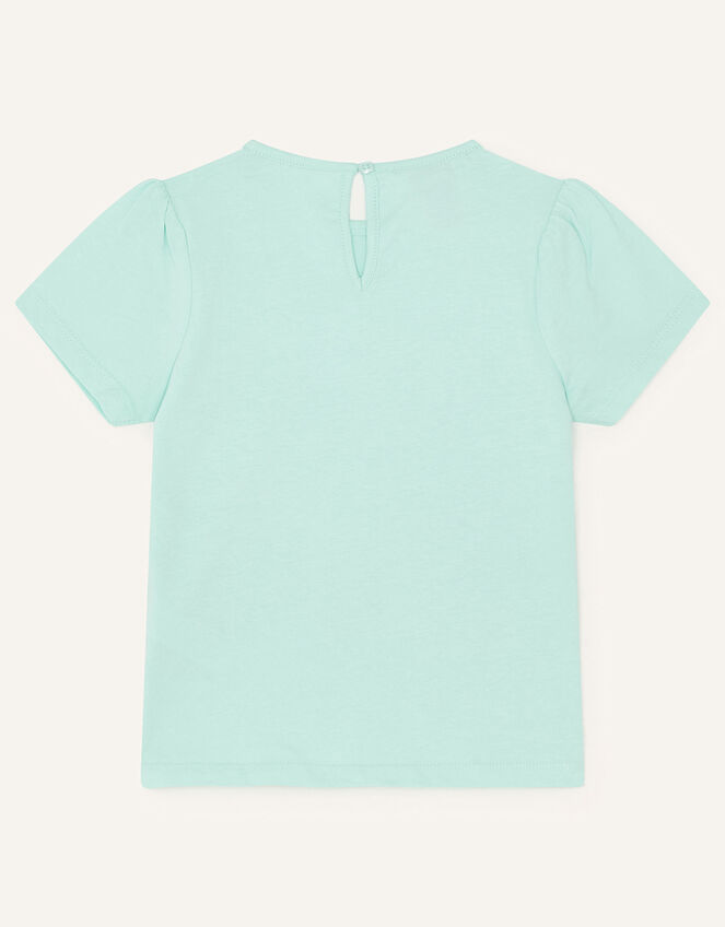 Tiger T-Shirt WWF-UK Collaboration, Blue (AQUA), large