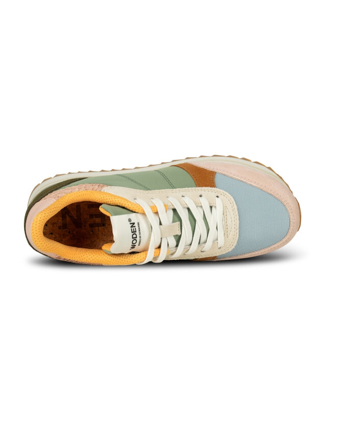 Woden Ronja Trainers, Green (GREEN), large