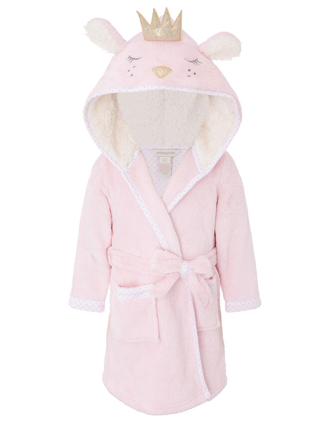 Baby Princess Bear Robe, Pink (PINK), large
