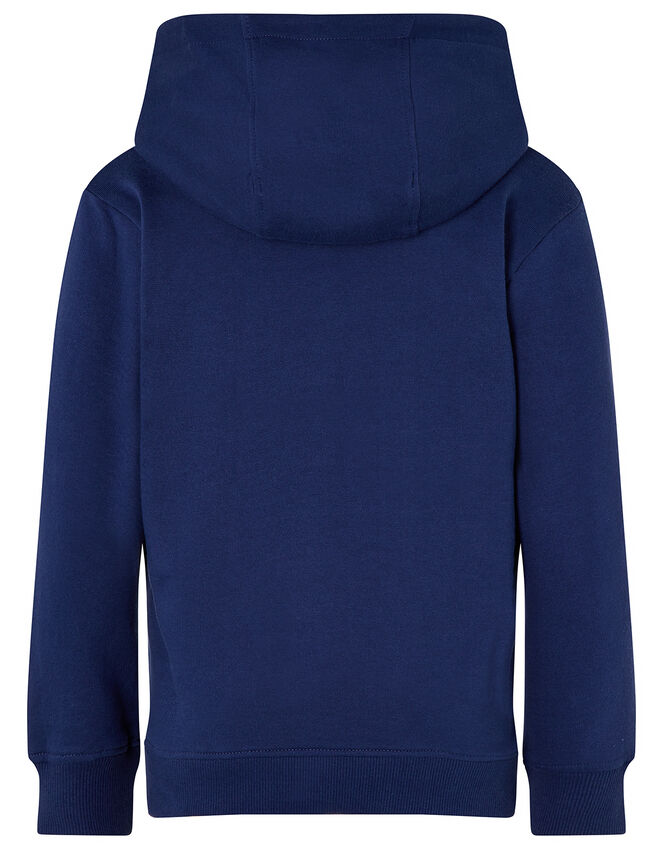 Crocodilly Hoody, Blue (NAVY), large
