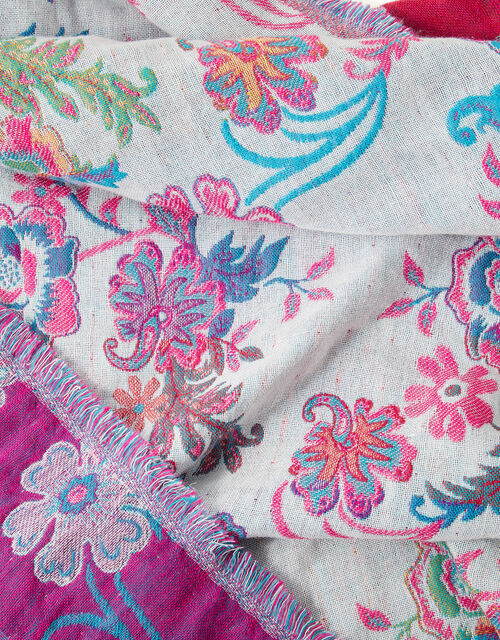 Jacquard Heritage Blanket Scarf, , large