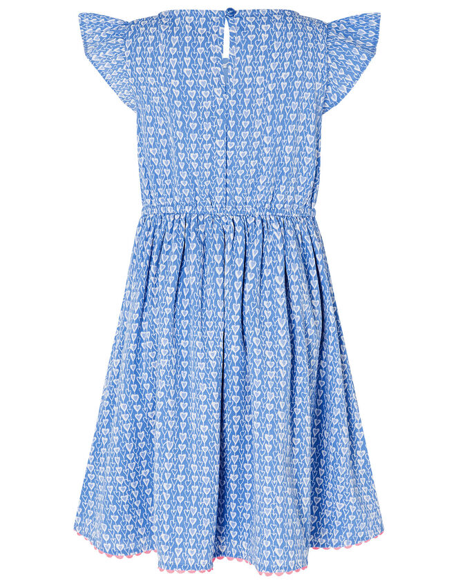 Heart Print Dress | Girls' Dresses | Monsoon UK.