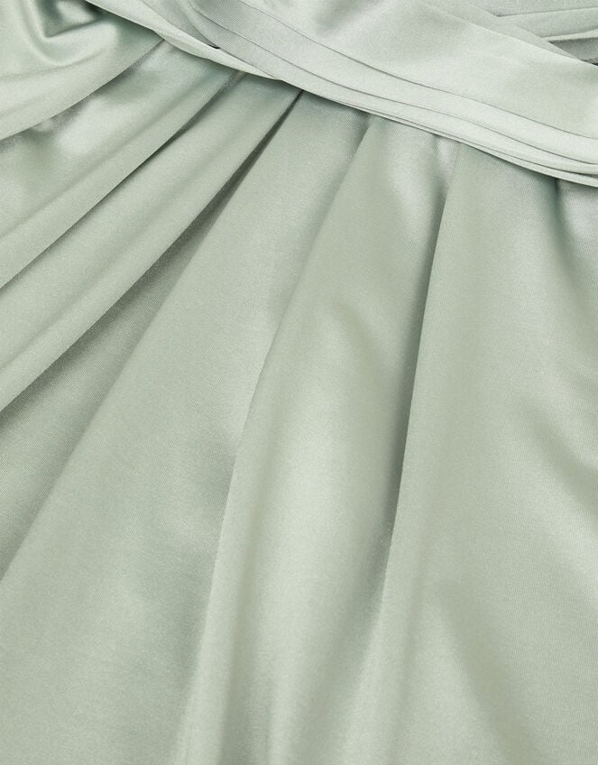 Tia Twist Prom Dress Green