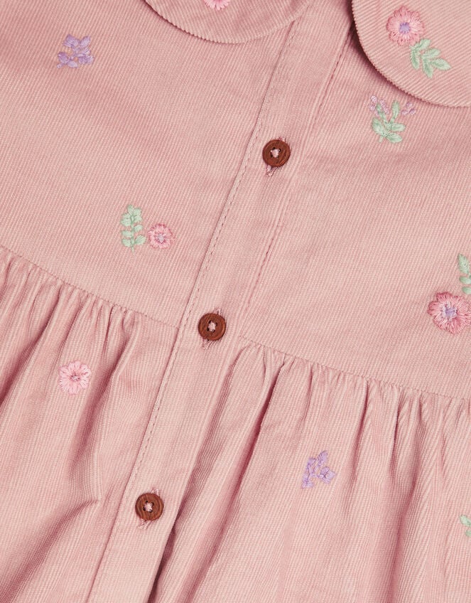 Embroidered Corduroy Blouse and Leggings Set, Purple (LILAC), large