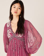 ARTISAN Regina Embellished Dress, Pink (PINK), large