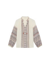 Maison Hotel Regine Blouse, Ivory (IVORY), large