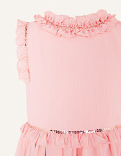 Cody Ruffle Dress, Pink (PINK), large