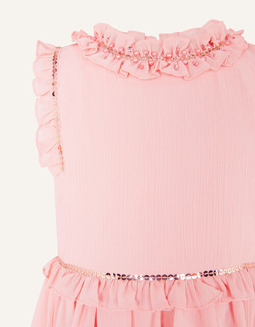 Cody Ruffle Dress, Pink (PINK), large