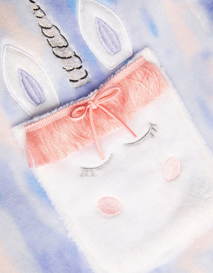 Unicorn Dressing Gown Blue