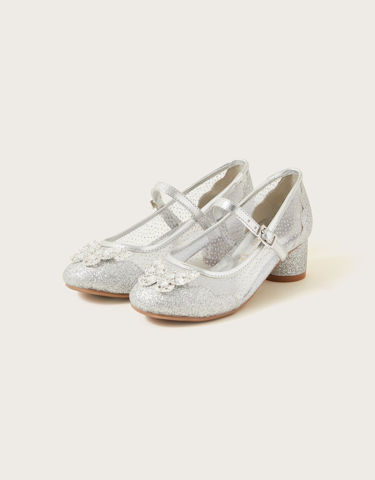 Monsoon cheap silver shoes