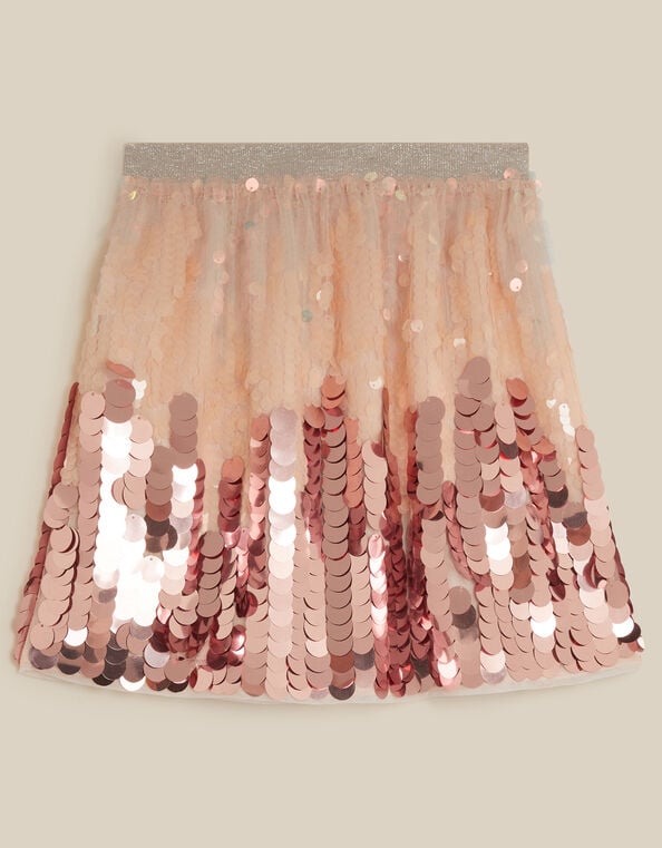 Ombr&eacute; Sequin Skirt, Multi (MULTI), large