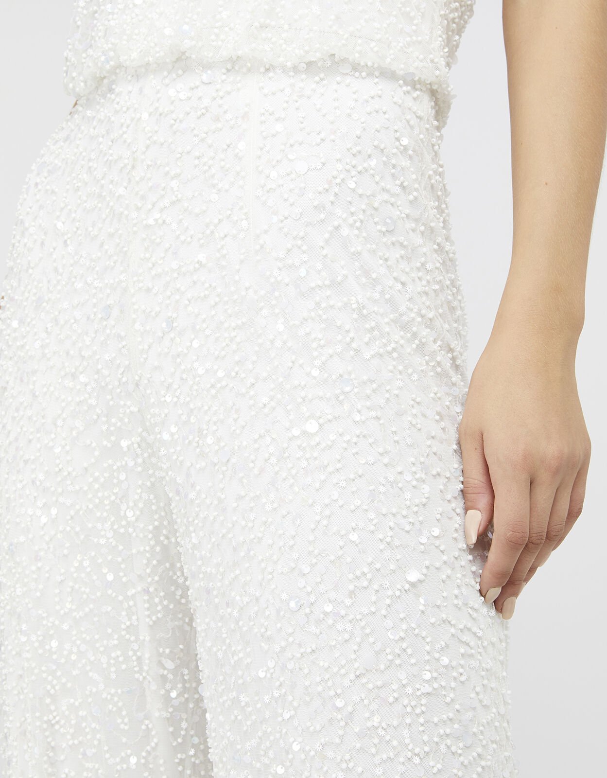Monsoon white jumpsuit hotsell