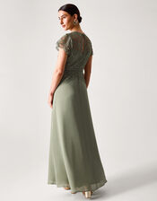 Monica Lace Bridesmaid Dress, Green (PALE GREEN), large