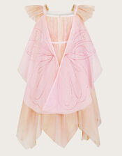 Land of Wonder Butterfly Wings Dress, Gold (GOLD), large