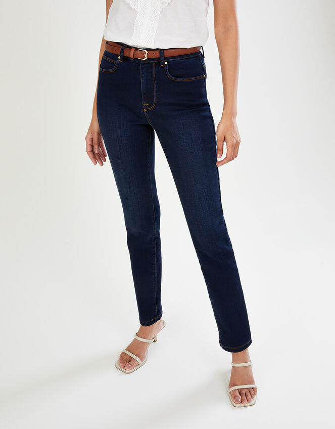 Azura Premium ShortLength Jeans Blue Trousers & Leggings Monsoon UK.