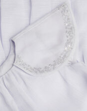 Baby Elena Sequin Swing Party Dress, Blue (PALE BLUE), large