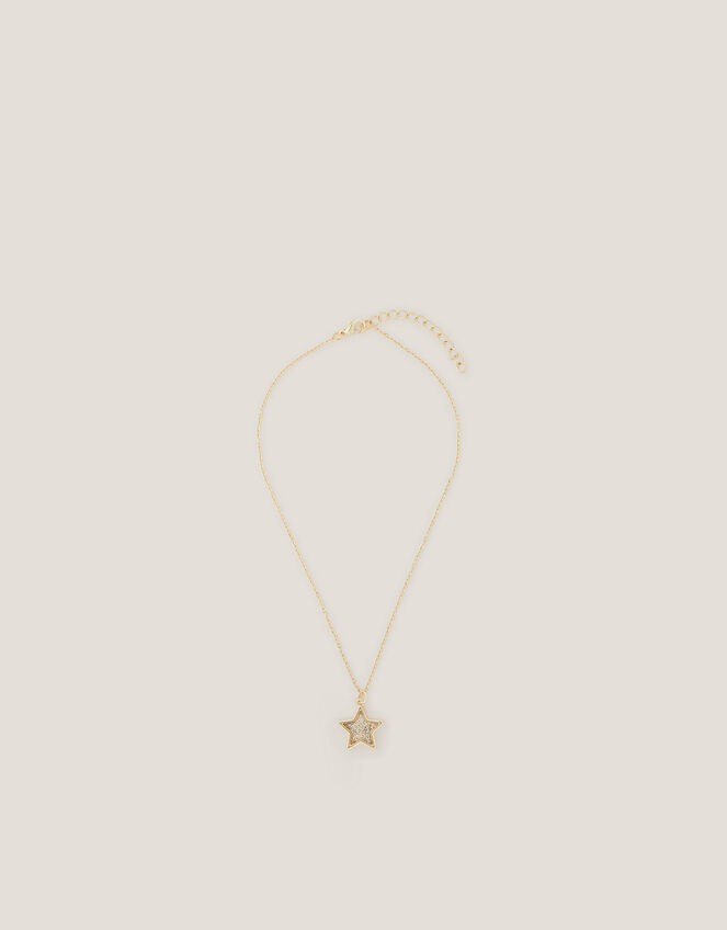 Confetti Star Pendant Necklace, , large