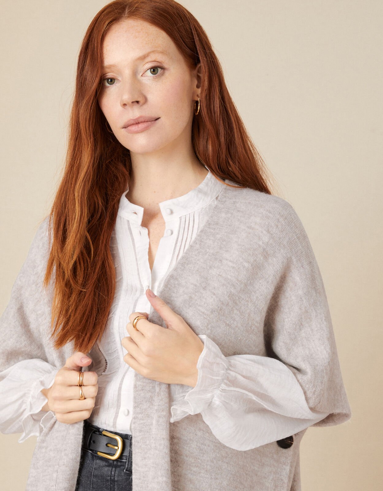 Longline sleeveless cardigan store