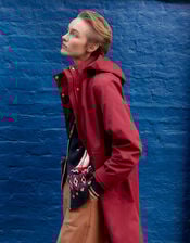 Ada Waterproof Raincoat, Red (BURGUNDY), large