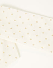Glitter Spot Tights, Gold (GOLD), large