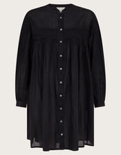 Melissa Long Sleeve Mini Dress, Black (BLACK), large