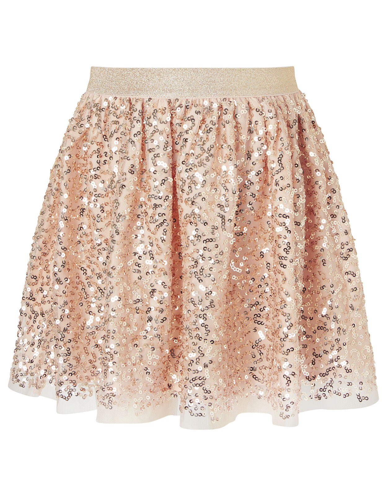 Rose gold deals skirt set