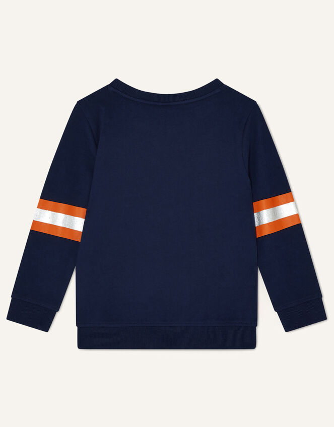 Ronnie Rocket Sweatshirt , Blue (NAVY), large