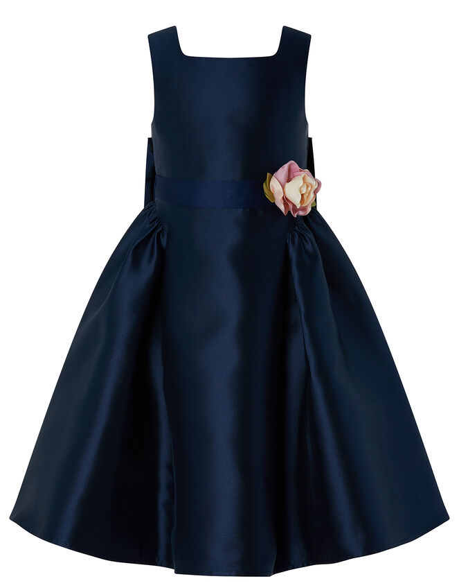 Cynthia High-Low Occasion Dress, Blue (NAVY), large