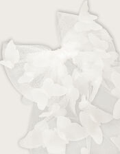 Laurena Butterfly Tulle Bow Hair Clip, , large