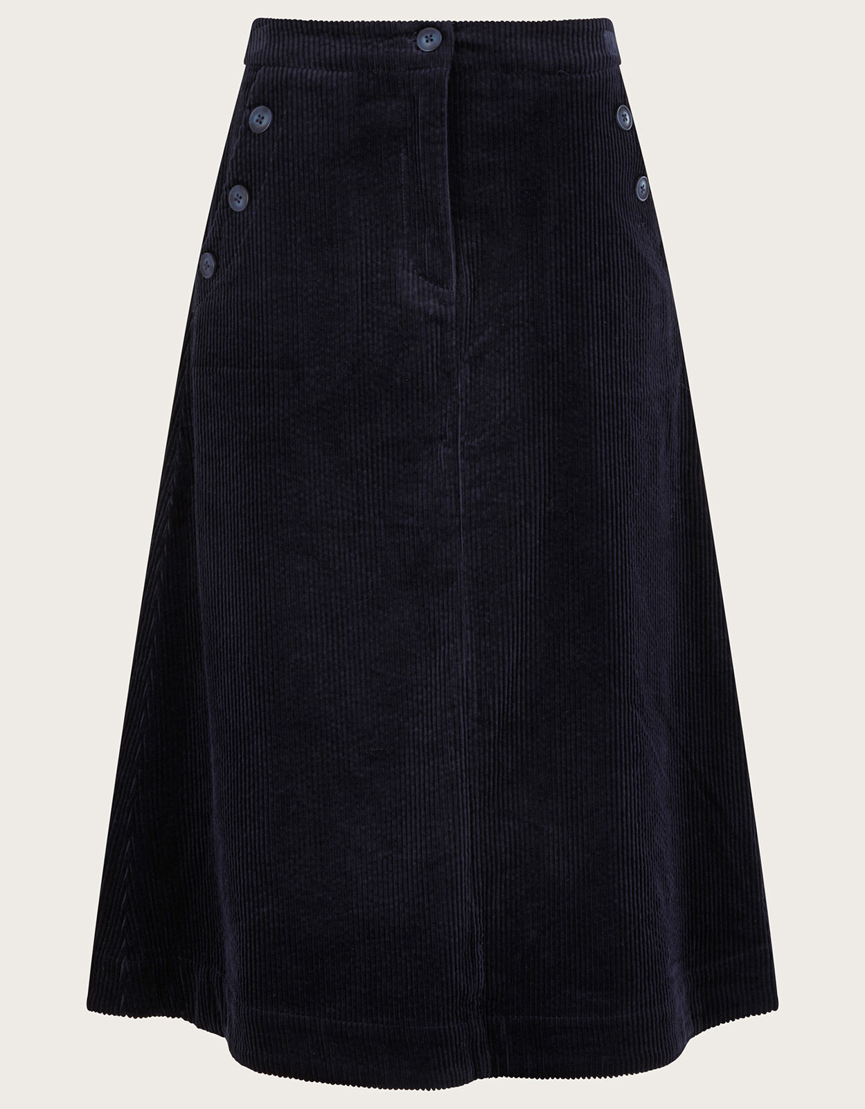 Corduroy midi hot sale skirt uk
