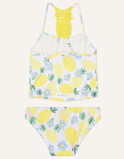 Pineapple Crochet Tankini Set, Yellow (YELLOW), large