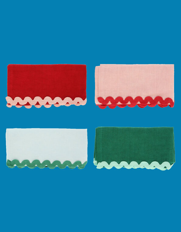 Meri Meri Ric Rac Napkins 4 Pack, , large