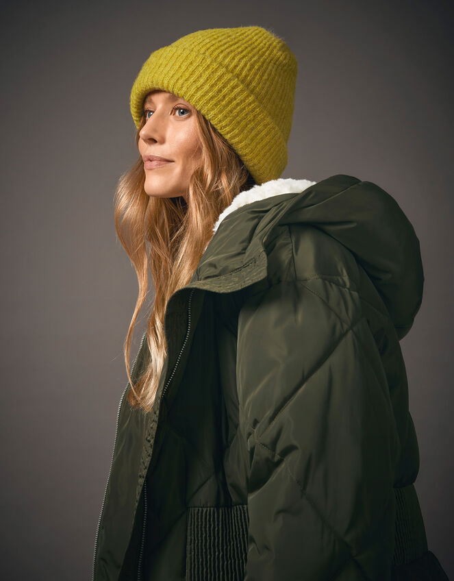 Cassy Knit Beanie , CITRUS, large