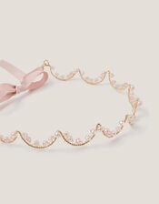 Bead Embellished Wire Crown, , large