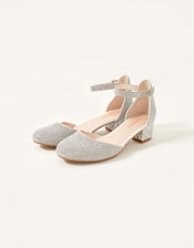 Diamante Two-Part Heels, Silver (SILVER), large