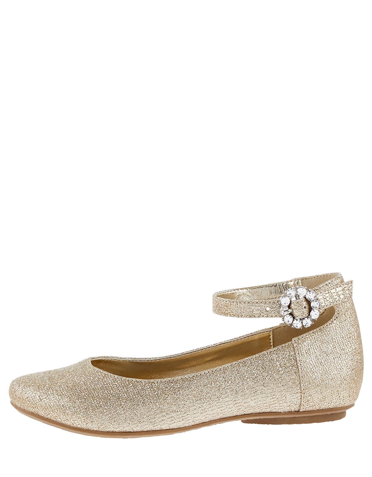 Metallic cheap gold flats