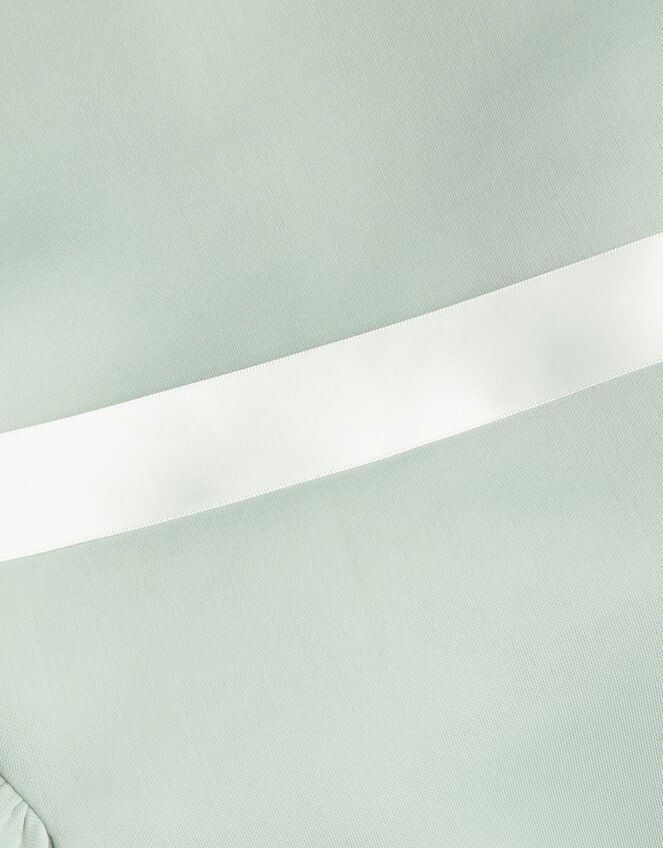 Molly Scuba Bridesmaid Dress, Green (SAGE), large