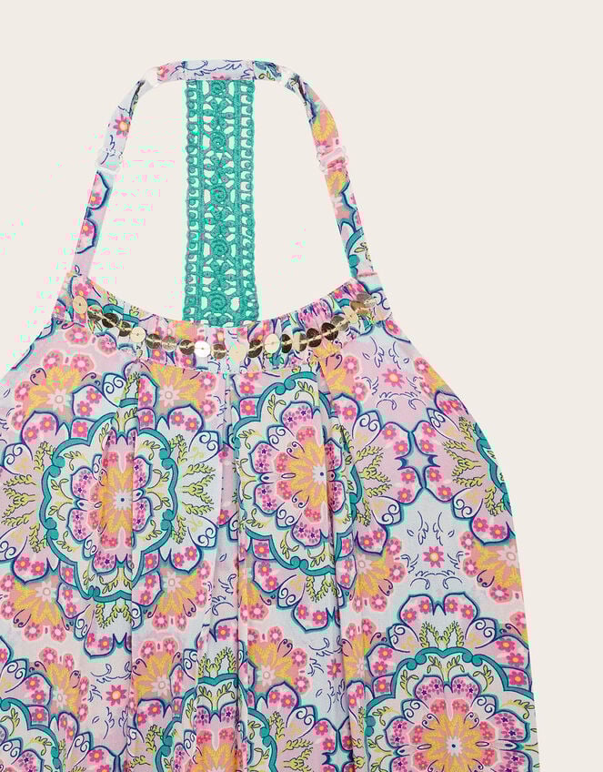 Clarissa Mandala Print Dress, Purple (LILAC), large