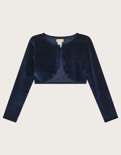 Velvet Niamh Cardigan, Blue (NAVY), large