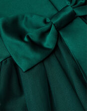 Baby Tulle Bridesmaid Dress, Green (DARK GREEN), large