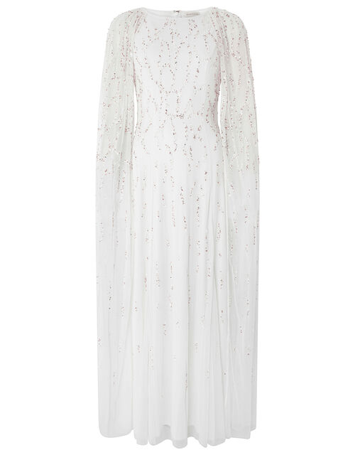 Monsoon – Naomi Embellished Cape Bridal Gown Ivory Accessoires mariage MONSOON