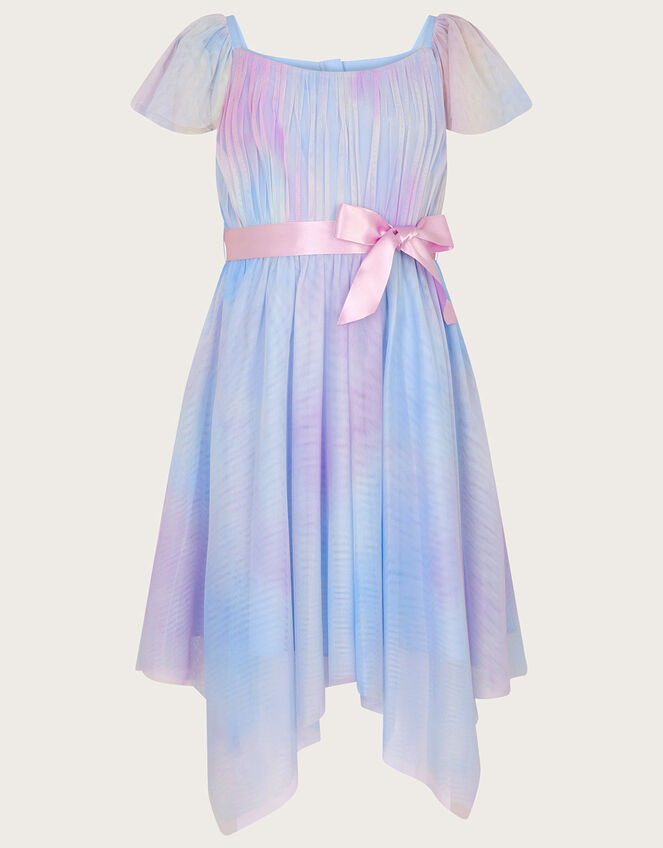 Theodora Ombre Tulle Dress, Multi (MULTI), large