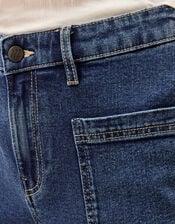 Arlo Regular Cropped Jeans, Blue (MID AUTHENTIC BLUE), large