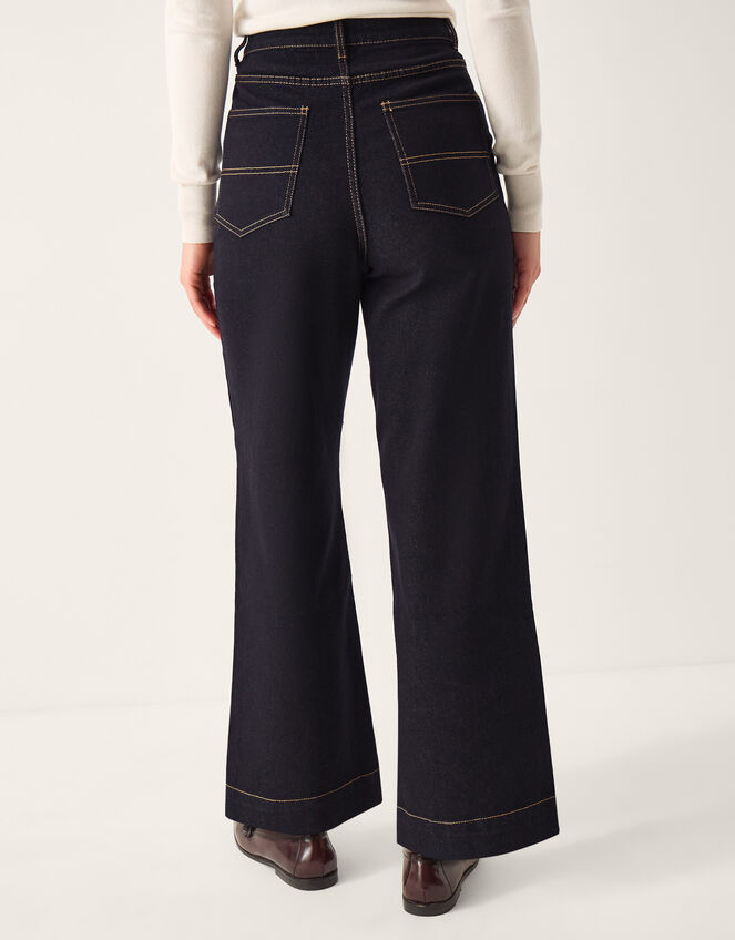 Teri Wide Leg Jeans Blue