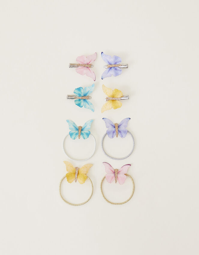 Butterfly Hair Set 8 Pack, , large