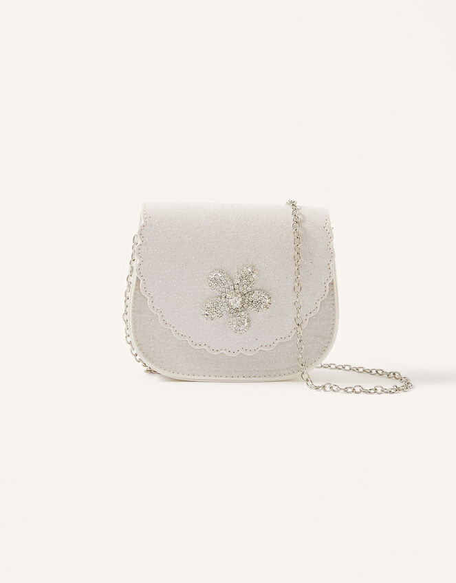 Sparkle Diamante Daisy Bag, , large