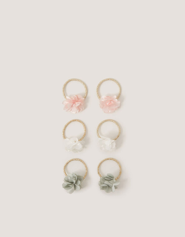6-Pack Mini Flower Hairbands, , large
