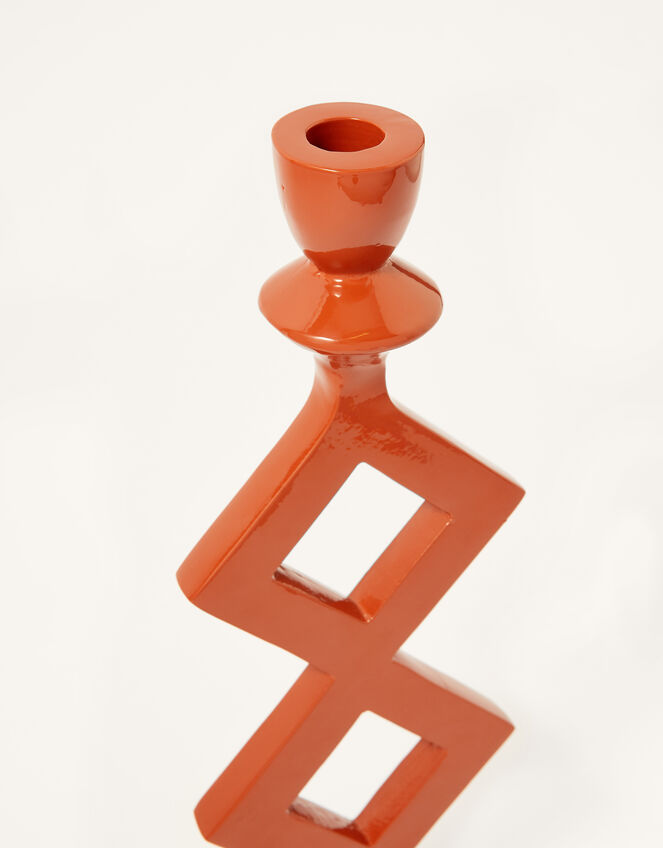 Large Diamond Shape Candlestick Holder, , large