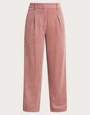 Serena Wide Leg Cord Trousers, Pink (SOFT PINK), large